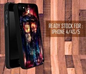 Iphone 4 Case, Iphone 4s Case , Iphone 5 Case, Tardis doctor police box, space time